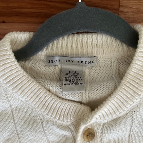 Geoffrey Beene Sweater Medium - Excellent Condition Vintage - Picture 10 of 10